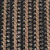 Eden's Decor Straight Flat-Edged Sun Shade Sail Rectangular 14' x 18' Brown UV-Blocking Outdoor Canopy Fabric Cloth Awning for Pergola Patio Garden Backyard Custom Size