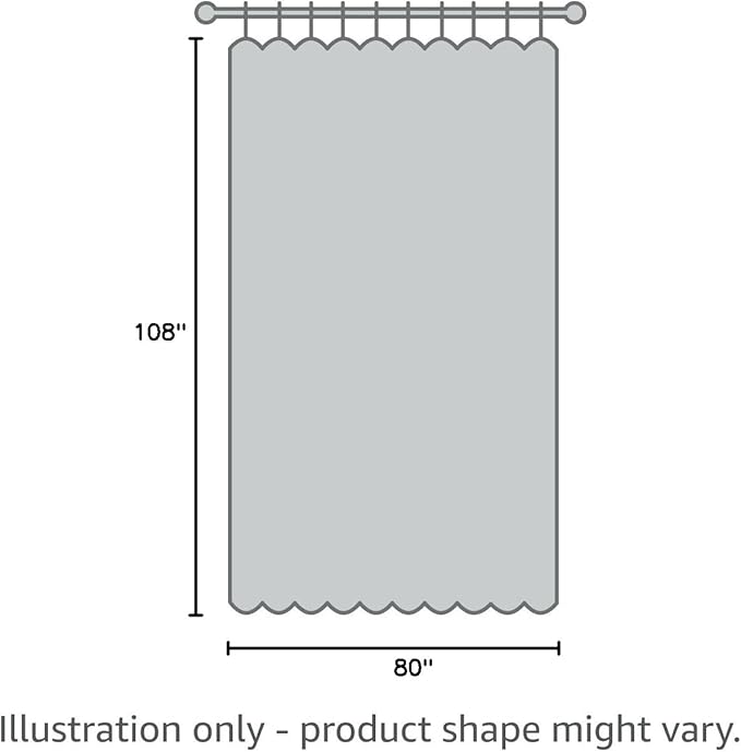 NICETOWN Sliding Door Curtain 108 inches Long, Grommet Privacy Room Darkening Window Treatment Sound Reducing Room Divider for Bedroom, 1 Panel, Natural, W80 x L108