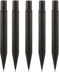 8.25" Reinforced ABS Plastic Solar Ground Spikes - Durable Solar Light Replacement Stakes for Garden, Pathway, Deck, Camping, Christmas Lights (Fits 0.83" Inside Diameter) (Black-5PACK)