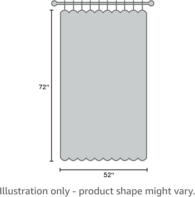 NICETOWN 2 Panels Outdoor Curtains with Grommet & Back Tab on top and Bottom for Patio Waterproof, Windproof Privacy Sound & Light Reducing for Cabana with Fixed Rope, W52 x L72, Greyish White