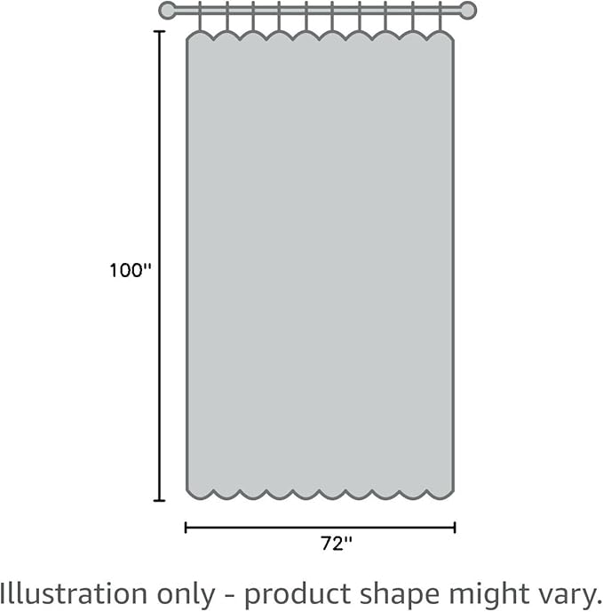 NICETOWN Extra Wide Black Out Curtain 72 inches Long, Grommet Thermal Insulated Window Treatment Room Divider Light & Sound Blocking Drape for Bedroom, Black, W100 x L72, 1 Panel