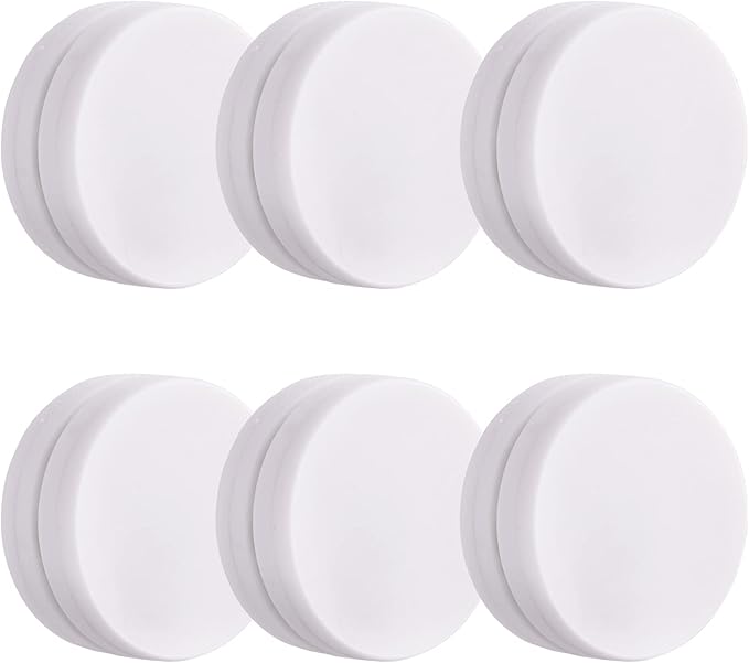 Magnetic Shower Curtain Weights, Rubber Covered Heavy Duty Weights, Prevent Curtain Liner from Blowing Around, Work for Drapery, Tablecloth, Flag, Outdoor Curtain 5 Pairs(Pack of 10)