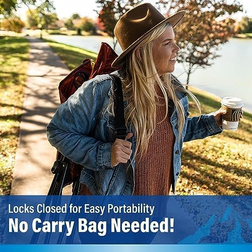 Kijaro Dual Lock Portable Camping Chairs - Enjoy the Outdoors with a Versatile Folding Chair, Sports Chair, Outdoor Chair & Lawn Chair - Dual Lock Feature Locks Position – Jasper Green