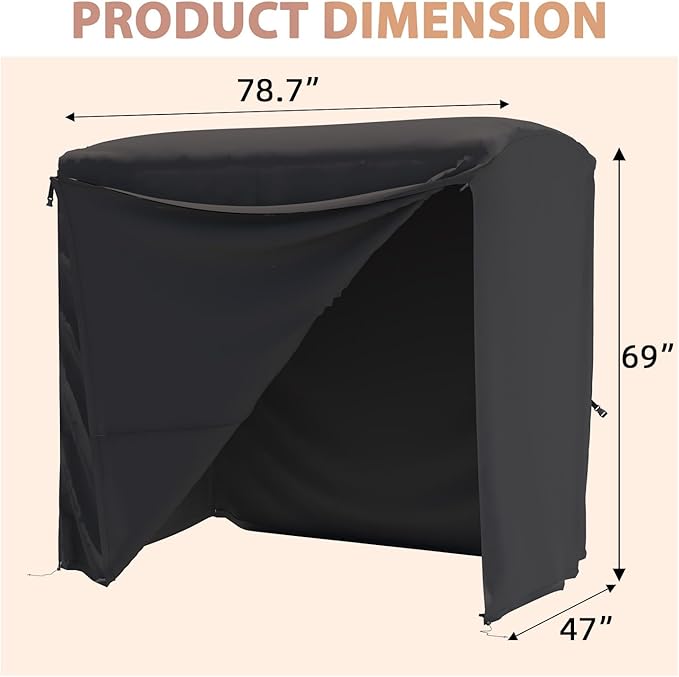 U-MAX Porch Swing with Cover, Patio Swing with Adjustable Backrest&Canopy 3 Seat Outdoor Swing with Canopy 2-in-1 Convertible Patio Daybed with Removable Burgundy Cushions