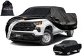Kayme Truck Cover Custom Fit Chevy Silverado 1500(1998-2018) Extended Cab LB. Full Exterior Heavy Duty Outdoor Pickup Truck Car Cover Waterproof All Weather.Car Tarp for Wind Sun Dust Protection.
