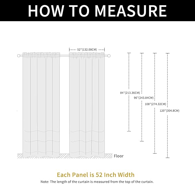 SpaceDresser Waterproof Outdoor Sheer Curtains for Patio - 2 Panels Rod Pocket Indoor Voile Sheer Curtain for Living Room,52W x 96L inch, Blush
