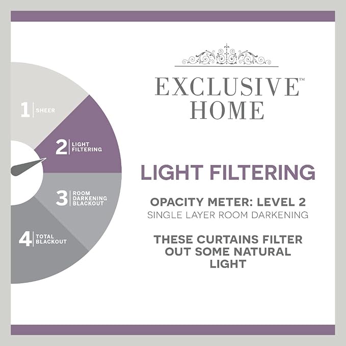 Exclusive Home Cabana Solid Indoor/Outdoor Light Filtering Hook-and-Loop Tab Top Curtain Panel Pair, 54"x63", White