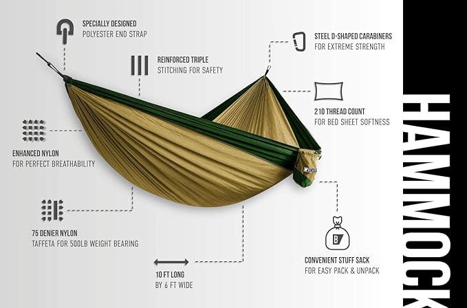 Double Hammock by Bear Butt