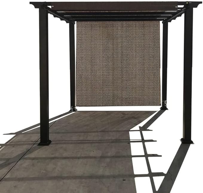 EMERIT 90% Shade Cloth Sun Shade Fabric Privacy Screen Shade Cover for Patio Garden Pergola Shade Cover Canopy with Gromments