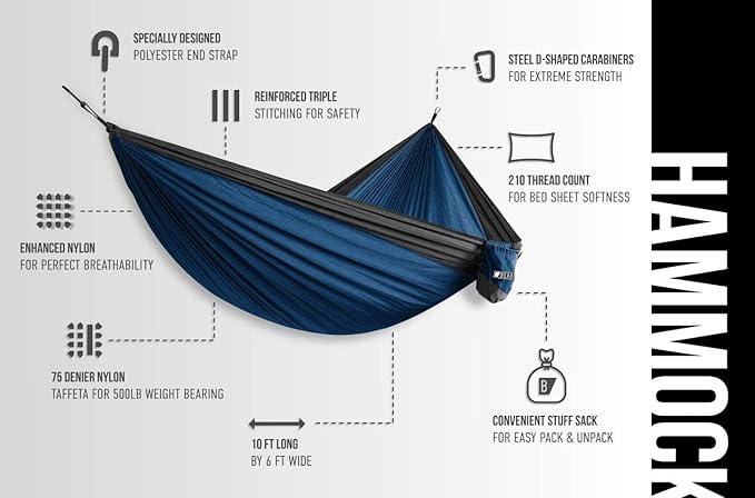 Double Hammock by Bear Butt