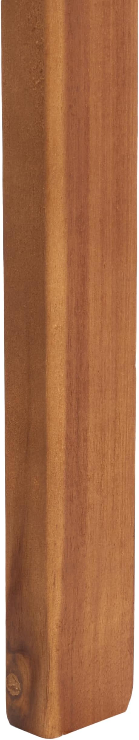 SAFAVIEH Outdoor Collection Hestia Natural Brown Acacia Solid Wood 7-Piece Dining Set, Ideal for Deck, Patio, Backyard