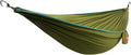 Grand Trunk TrunkTech Double Hammock | Ultra-Strong & Lightweight | 11 ft Hammock with Ripstop Nylon | 500 lb Capacity | Fast-Drying & Weather-Resistant | Green/Aqua