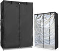 Waterproof Shelf Cover,Outdoor 600D Heavy Duty Dustproof Storage Shelves Cover,30''x14''x62'' Shelf Covers for Wire Shelving with Zippers,Storage Rack Covers with Clear Front