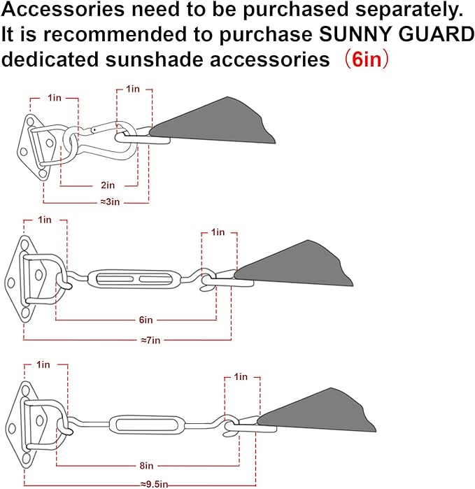SUNNY GUARD Custom Size 16'x24'x28.8' Triangle Dark Grey UV Block Sunshade for Backyard Yard Deck Patio Garden Outdoor Activities and Facility(Customized)