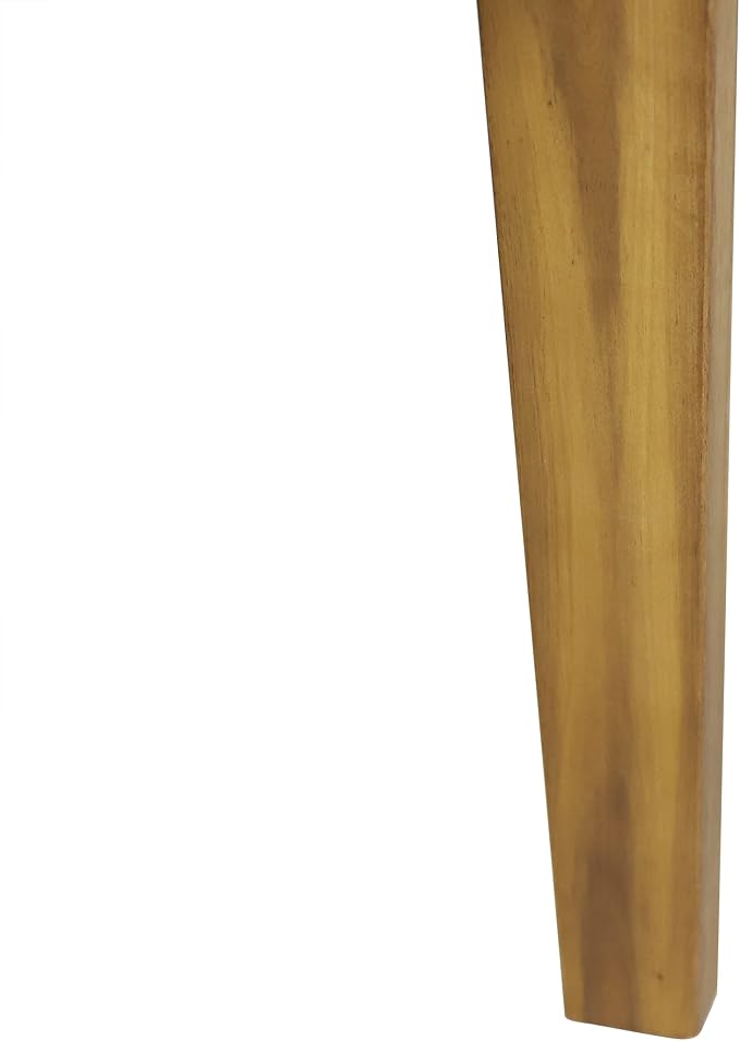 Solano Outdoor Circular Coffee Table - Acacia Wood - Teak