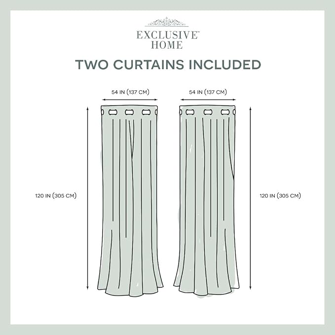 Exclusive Home Cabana Solid Indoor/Outdoor Light Filtering Hook-and-Loop Tab Top Curtain Panel Pair, 54"x63", Taupe