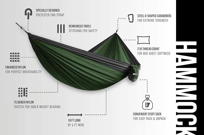 Double Hammock by Bear Butt