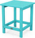 POLYWOOD Long Island 18" Side Table, Aruba
