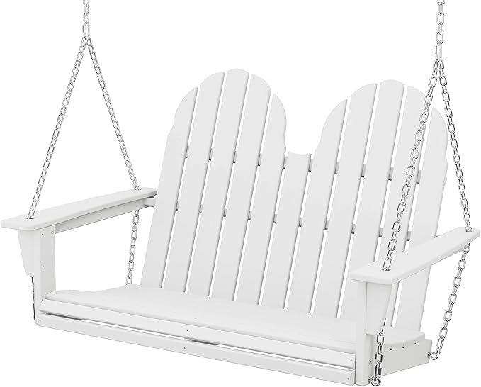 POLYWOOD® Vineyard Swing, White
