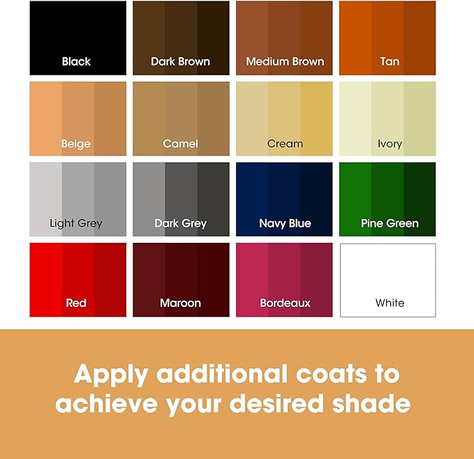 Furniture Clinic Leather Complete Restoration Kit | with Leather Recoloring Balm, Cleaner, 2-in-1 Protection Cream & Conditioner, Sponge, and Cloth | Repair Kit for Furniture (Beige)