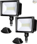 DEWENWILS 2-Pack 65W LED Flood Light Outdoor, 6670 LM Super Bright Security Lights Switch Controlled, IP65 Waterproof, 5000K Flood Lights Outdoor for Yard, Garage, Garden, UL Listed