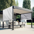 Universal Pergola Replacement Canopy Outdoor Canopy Shade Cover Waterproof Shade Top Cover for Outdoor Patio Porch Backyard(16 x 10 ft,Beige)