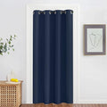 NICETOWN Bedroom Curtain 78 inch Length - Grommet Privacy Window Curtain & Drape Light Blocking Sound Reducing Window Treatments for Living Room (Navy, 1 Panel, W52 x L78)