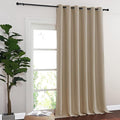 NICETOWN Taupe Blackout Curtains for Bedroom 95 Inch Length - Thermal Insulated Room Darkening Privacy Grommet Window Drapes for Boys Room, Set of 1 Panel, 80 x 95 Inch