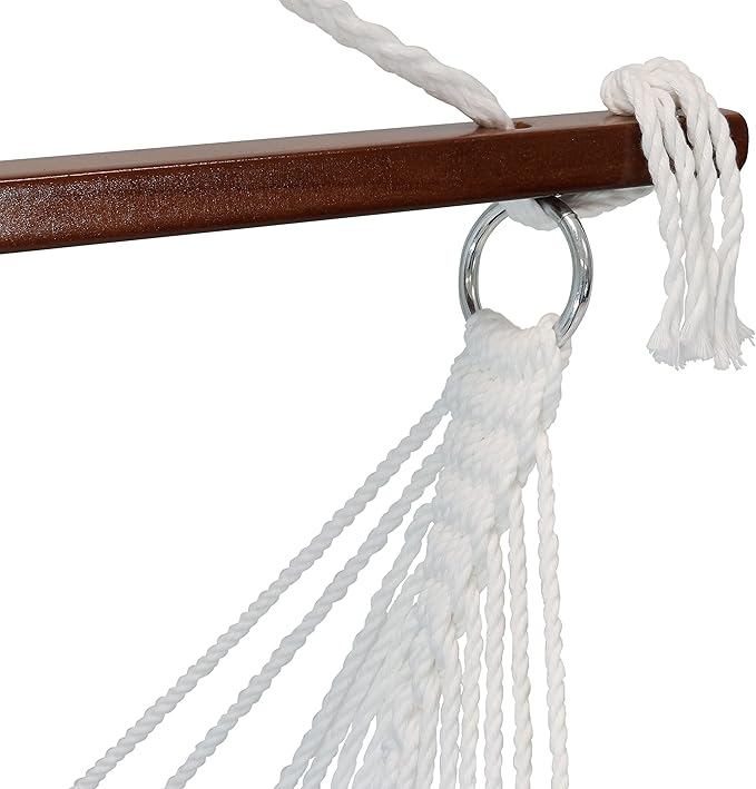 Sunnydaze Tufted Victorian Large Hanging Hammock Chair - Sturdy 300 Pound Capacity - Navy Blue
