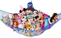 Lilly's Love Stuffed Animal Storage Net Hammock, Nursery Hanging Organizer - Jumbo Extra Large STUFFIE Party Hammock | Organize The Chaos | Holds 50% More Stuffies | 63" x 63" x 79" - Blue