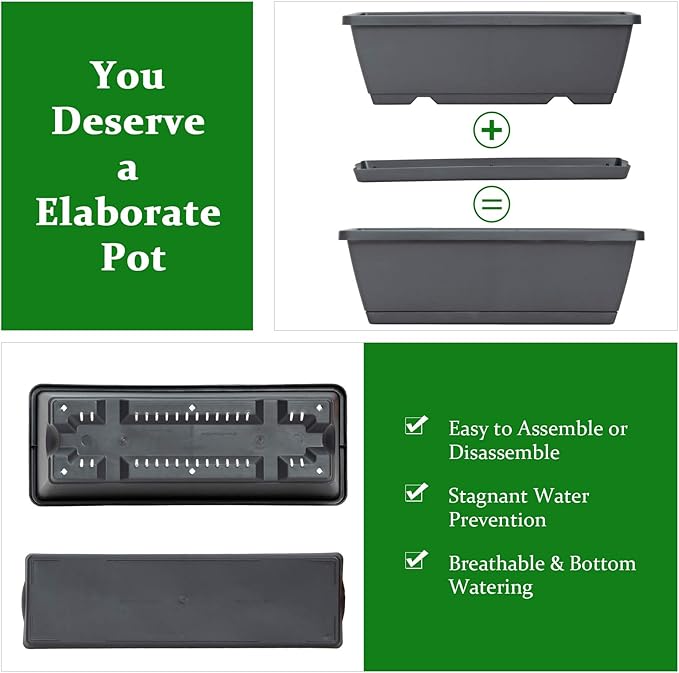 Giantex Vertical Raised Garden Bed, Elevated Planter Raised Beds with Water Drainage, Freestanding 5 Container Boxes for Vegetables and Flowers Growing, Outdoor Indoor Patio Balcony