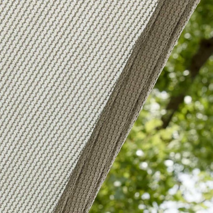 Amgo 16' x 16' x 22.6' Grey Right Triangle Sun Shade Sail UPF50+ Canopy Awning AGSLT, 95% UV Blockage, Water & Air Permeable, 200GSM Heavy Duty Commercial and Residential (We Make Custom Sizes)