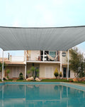 Quictent 20x26ft Sun Shade Sail for Patio, 185GSM Heavy Duty Rectangular Outdoor Sunshades UV Block Outside Canopy Cover for Backyard