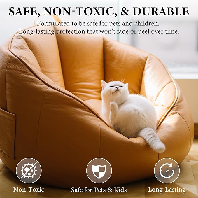 Leather Recoloring Balm Leather Color Restorer Scratch Repair Leather Paint for Furniture Couches Car Seats Shoes Bags Leather Dye and Restorer Restores Faded and Scratched Leather-White