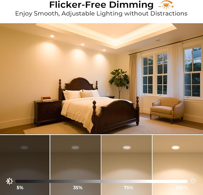 PAR38 LED Outdoor Flood Light Bulbs, 100W Equivalent, 1050LM, Dimmable, 3000K Warm White, 13W, Waterproof LED Floodlight for Porch Yard Garage, E26 Base, 15,000 Hrs, 2 Pack