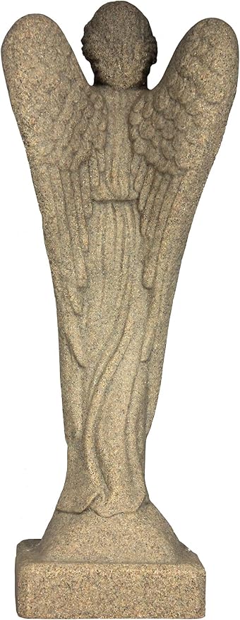 Emsco Group 2260-1AZ Morning Angel Statue – Natural Sandstone Appearance – Made of Resin – Lightweight – 29” Height