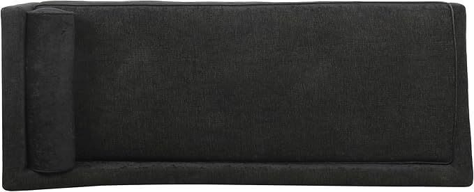 Christopher Knight Home Cagle Chaise Lounge,Wood, Black + Dark Brown