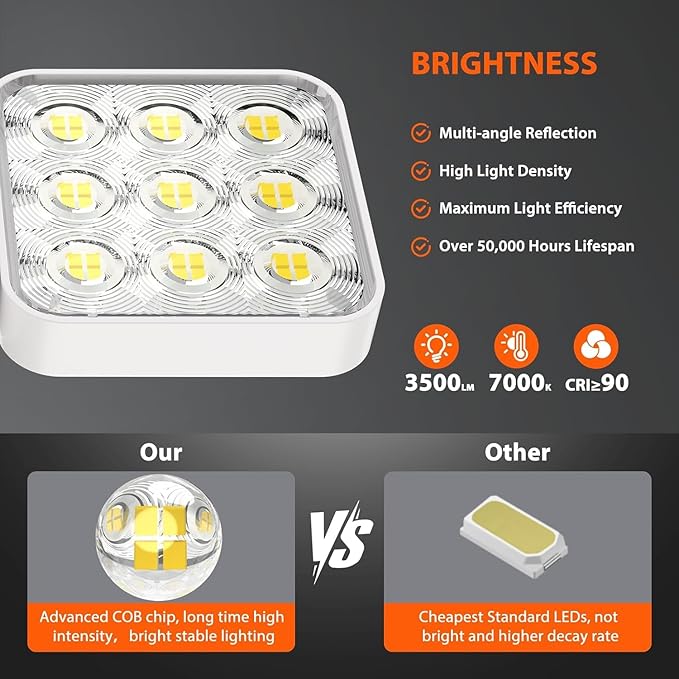WdtPro Motion Sensor Outdoor Lights 3 Pack,3500LM Bright Solar Lights Outdoor Flood Light, Upgrade Glass Panel, LED Solar Powered Security Light Spotlights Waterproof for Outside Yard-White
