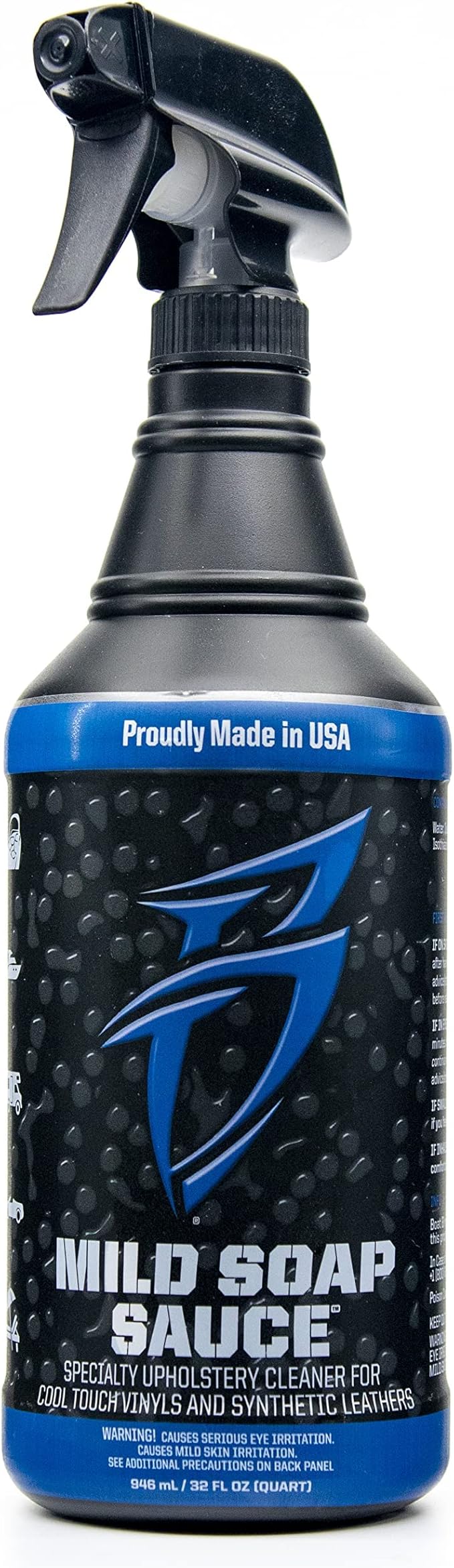 Boat Bling Mild Soap Sauce Premium Upholstery Cleaner, for Boats, RVs, Powersport Vehicles and More, 32 oz