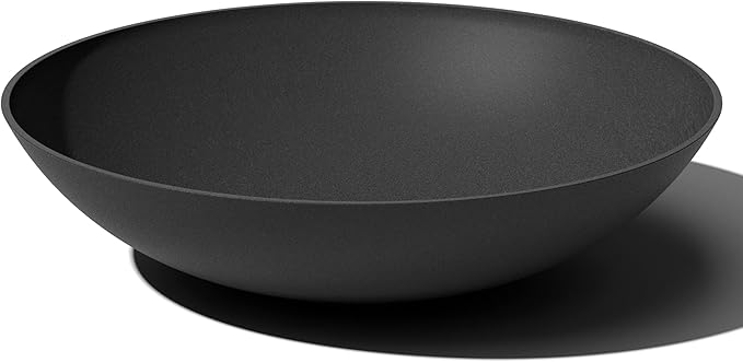 Veradek Mason Series Lane Bowl Planter| for Indoor or Outdoor Tabletops/Gardens |Made from Plastic-Stone Composite with Drainage Holes|Modern Décor for Flowers, Succulents, Small Plants