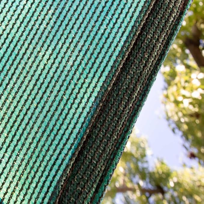 Amgo Custom Size 7' x 13' x 14.8' Green Right Triangle Sun Shade Sail Order to Make Canopy Awning UPF50+ AGSLT, 95% UV Blockage, Water & Air Permeable, 200GSM Commercial Standard (We Customize)