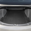 Premium Cargo Liner for Teslа Model 3 AWD Long Range RWD 2017-2019 - 100% Protection - Custom Fit Car Trunk Mat - Easy-to-Wash & All-Season Black Cargo Mat - 3D Shaped Laser Measured Trunk Liners