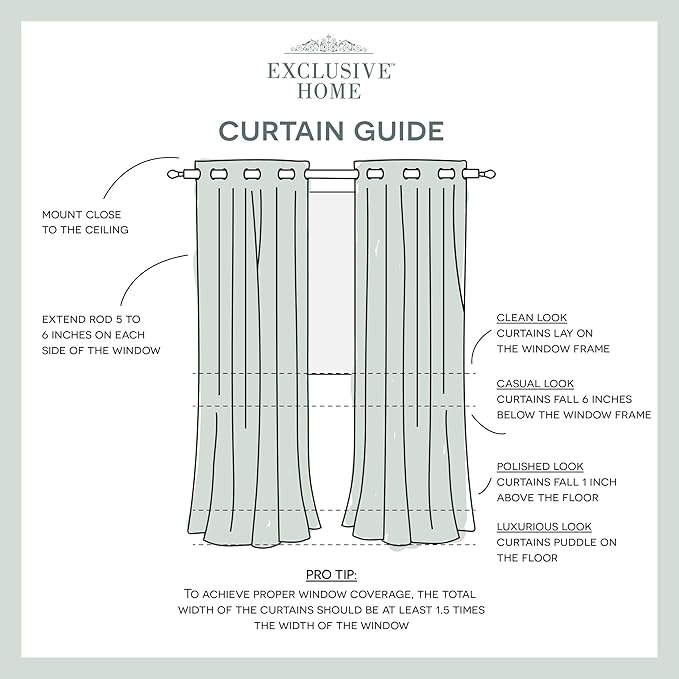 Exclusive Home Cabana Solid Indoor/Outdoor Light Filtering Hook-and-Loop Tab Top Curtain Panel Pair, 54"x144", Taupe