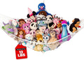 Lilly's Love Stuffed Animal Hammock | Corner Hanging Organizer, Toy Storage, Stuffed Animal Storage Net | Made From Quality Fishing Net, Holds 12lbs | 67"x47"x47" (White)