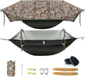 Camping Hammock Tent with Mosquito Net & RainFly, 3 in 1 Waterproof Lightweight Portable Sleeping Hammock Bug, Travel Outdoor Gear with Tree Strap Swing, for Hiking Patio Expedition