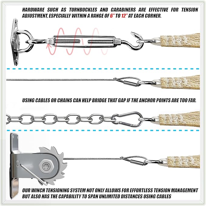 ColourTree TAPR1616 Custom Size 15' x 21' Black Sun Shade Sail Canopy UV Block UPF50 Rectangle - Commercial Standard Heavy Duty - 190 GSM - 3 Years Warranty