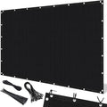 Artpuch 90% Sun Shade Cloth, 8 x 16 FT Pergola Shade Cover Canopy with Grommets, Sun Screen Fabric Tarp for Patio, Outdoor, Garden, Backyard, Black