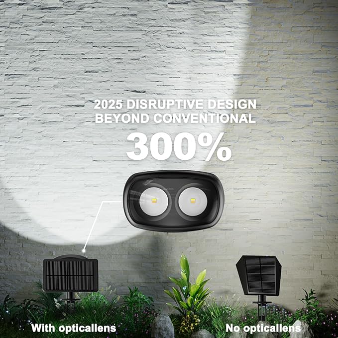 Solar Spot Lights Outdoor Waterproof IP68, RGB Colors Changing Solar Lights with 4 Lighting Modes, Solar Powered Lights Outdoor for Garden Yard Outside Landscape (2Pack)