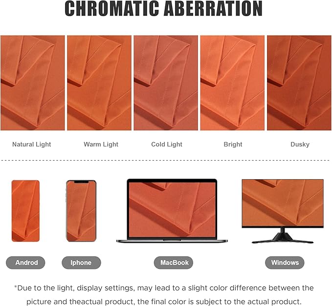 BONZER Outdoor Curtains for Patio Waterproof Thick Privacy Grommet Light Filtering Outside Curtains for Porch Pergola Gazebo Deck, 1 Panel, 54W x 95L inch, Mecca Orange