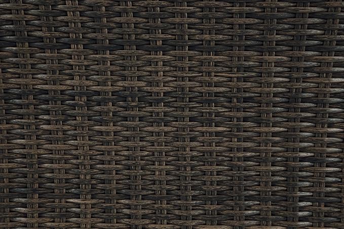 Signature Design by Ashley Brook Ranch Casual Nuvella Weather Resistant Fabric Outdoor Lounge Chair with Cushion, Dark Brown & Beige